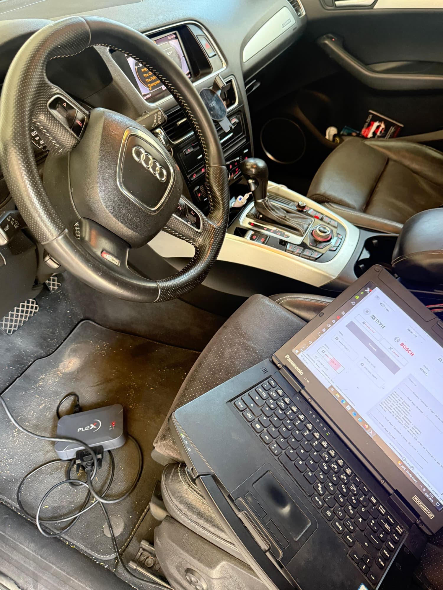Audi Q5 2.0 TDI — Chiptuning — čitanje i optimizacija Bosch EDC17CP14 (Flex)